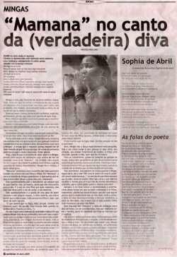 April 29, 2009: 'Noticias-Cultura', Page 6