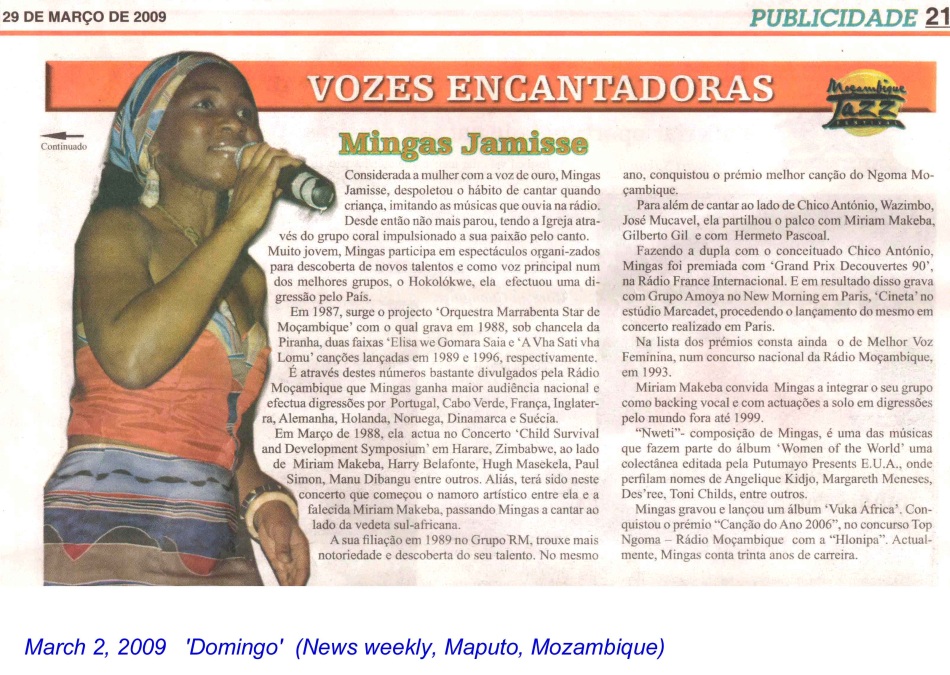 'Domingo' March 29, 2009