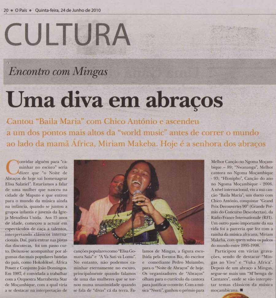 'O Pais', June 24, 2010