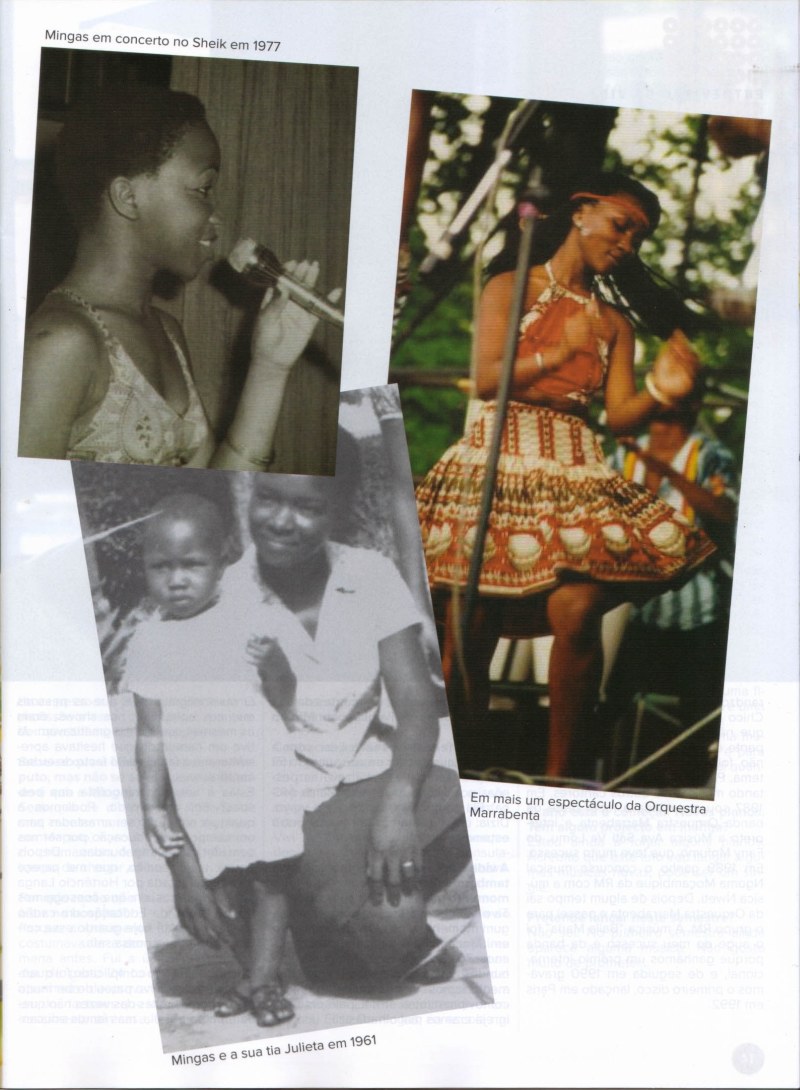 'Missanga' magazine, January 2015, Page 13 (no.7 of 9 pages): Cover article, Interview with Mingas