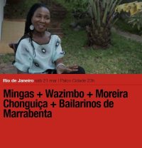 Rio de Janeiro, Brazil:   Marrabenta at Back2Black Festival