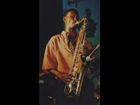 Machote on saxophone  (Photo by ps)