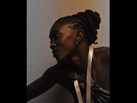 CCFM, March 2011:  Memy, who choreographed the traditional dancing   ( Photo by ps)