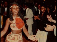 With Orchestra Marrabenta in Paris, July 1987