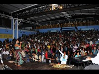 Mingas at Centro Cultural Franco-Moçambicano, July 31, 2009  (Photo by J.Almeida)