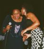 Mingas with Miriam Makeba, Maputo 2002