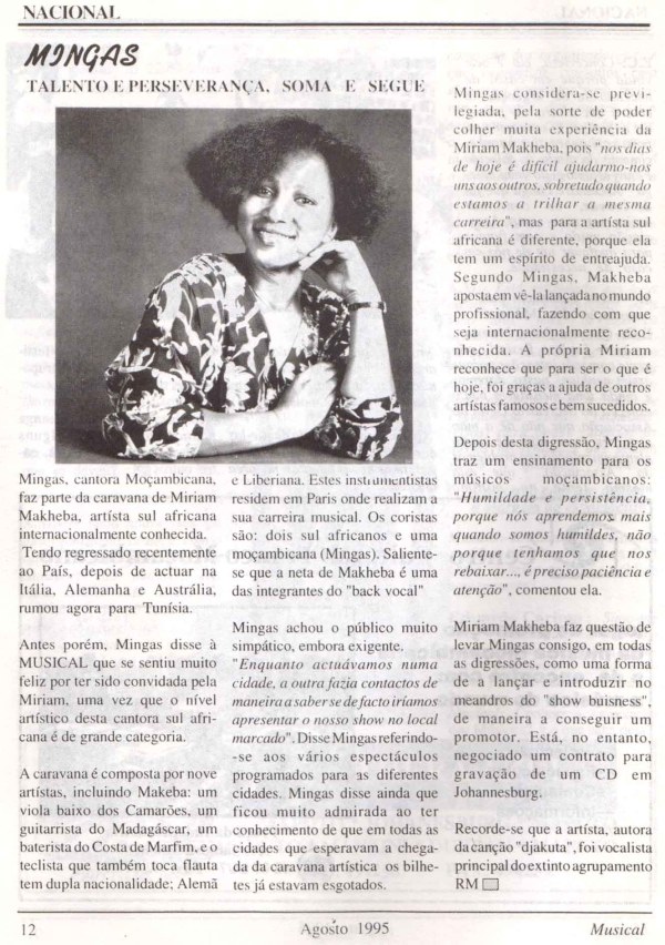 'Musical' (Moçambique) August 1995