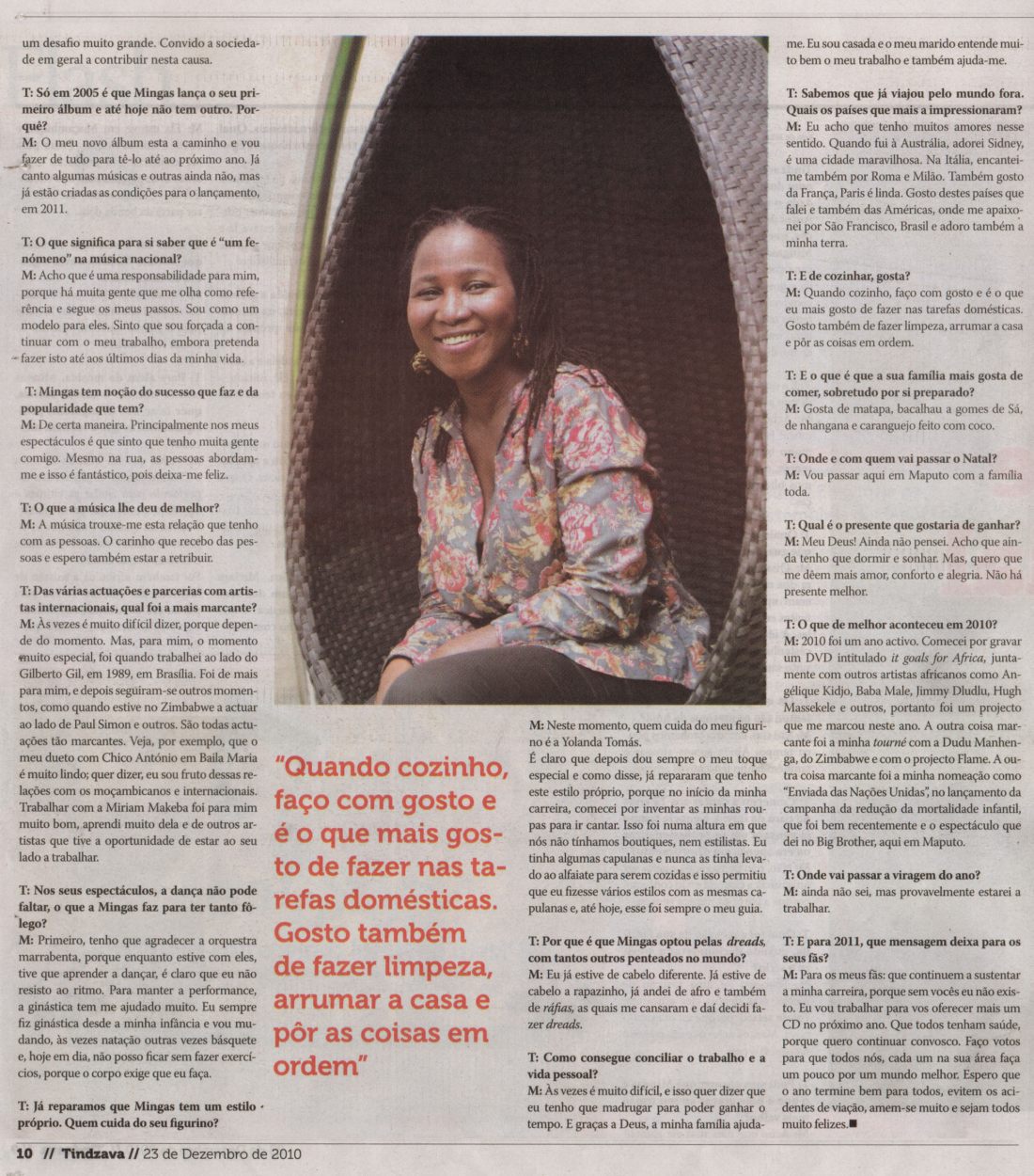 'O Pais' Tindzava - December 23, 2010 (Pg 10)