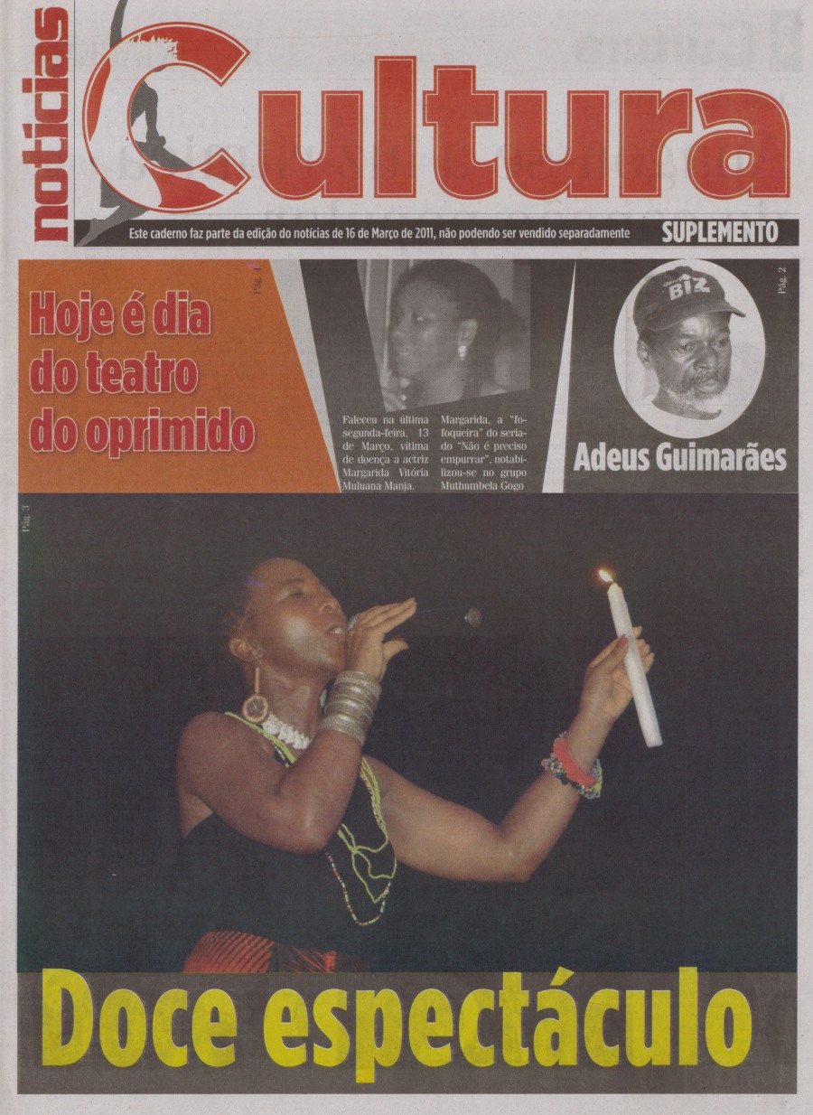 'Noticias - Cultura', March 16, 2011, cover page