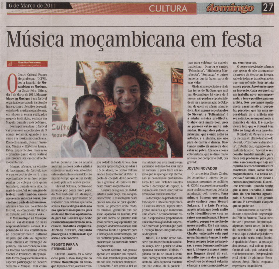 'Domingo - Cultura',  March 6, 2011