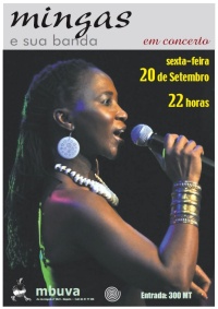 Poster:  'Mbuva', Maputo, September 20, 2013